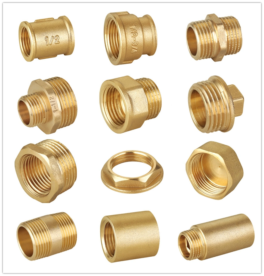 Professional Brass Male Threaded Fittings Water Metal Tail