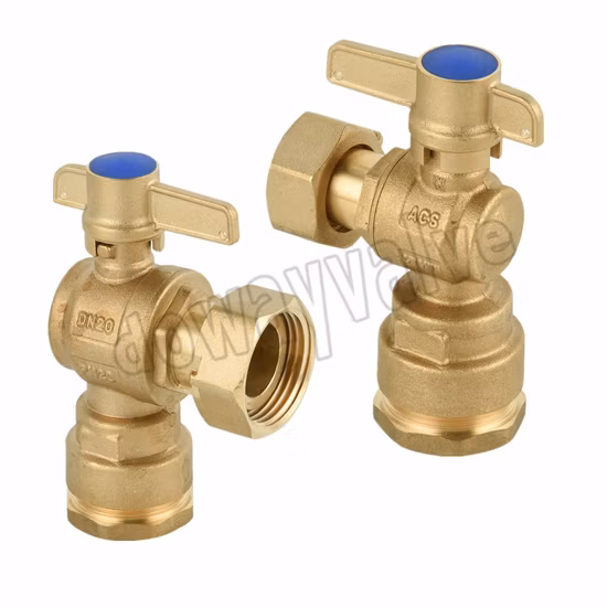 Bmag Cw617n Dzr CZ122 Cw602n Brass Inviolable Anti-Fraud Magnetic Lockable Ball Valve for HDPE Pipe